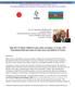 UNIVERSITY OF TSUKUBA AZERBAIJAN EXCHANGES & COOPERATION IN SPORT