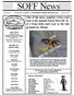SOFF News. One of the more popular events each year is the annual North West Fly Tyer s Expo held each year at the fair grounds in Albany.