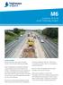 M6 Junctions 16 to 19 smart motorway project