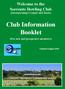 Club Information Booklet