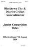 Blacktown City & District Cricket Association Inc
