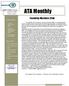 ATA Monthly. Founding Members Club. Feature Articles