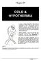 27 COLD & HYPOTHERMIA
