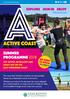 SuMMER PROGRAMME 2018 EXPLORE JOIN IN ENJOY. NO NEED TO BOOk JUST TURN UP. #ActiveCoast