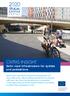 CIVITAS INSIGHT Safer road infrastructure for cyclists and pedestrians