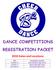 DANCE COMPETITIONS REGISTRATION PACKET