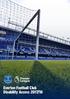 Everton Football Club Disability Access 2017/18