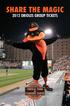 Share the Magic Orioles Group Tickets