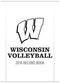WISCONSIN VOLLEYBALL 2016 RECORD BOOK
