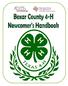 Bexar County 4-H Newcomer s Handbook