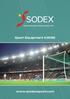 New Products. Sodex, French Producer of Sport Equipments, Nets & Accessories in Vietnam