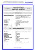MATERIAL SAFETY DATA SHEET FOR LIQUID BORON. 1.0 Introduction
