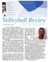Carolina. Volleyball Review. From the Top: