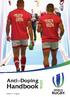Handbook. Edition v1 - English. Anti-Doping