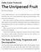 The Unripened Fruit. So you ve killed someone or in any event someone has died and you need to make