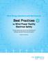 Wind Energy Operations and Maintenance. Best Practices. for Wind Power Facility Electrical Safety