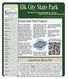 Elk City State Park. Kansas State Park Passports. Open House March 9th!