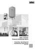 reflex variomat Pressure-maintaining station Assembly, operating and maintenance instructions Status 03/07