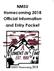 NMSU Homecoming 2018 Official Information and Entry Packet