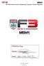 2017 BRDC British Formula 3 Championship - Sporting & Technical Regulations