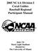 2005 NCAA Division I Coral Gables Baseball Regional Participant Manual
