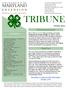 TRIBUNE. 4-H Promotional Contest CONTENTS. Thank You!! October 2015