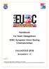 Handbook For Team Delegations EUBC European Union Boxing Championships