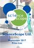 ScienceScope Ltd, 12 Coombend, Radstock, BA3 3AJ Tel: Fax: