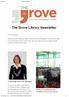 The Grove Library Newsletter
