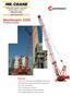 Manitowoc Product Guide. Features