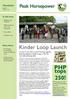 On the 3 rd June 2013, Cosima Towneley opened Peak Horsepower s Kinder Loop at The No Car Café at Rushop Hall.