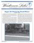 Official Publication of Windermere Lakes Homeowners Association. August Volume 7, Issue 8