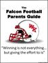 The Falcon Football Parents Guide