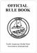OFFICIAL RULE BOOK. North American Model Boat Association International
