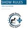 SHOW RULES APRIL 2016 EDITION. Alpacas take center stage!
