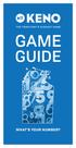 GAME GUIDE WHAT S YOUR NUMBER?