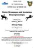 State Dressage and Jumping Championships