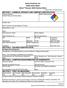 Action Products, Inc. Safety Data Sheet Akton Polymer With Skinless Bolus Creation Date Version 1