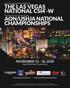 THE LAS VEGAS* NATIONAL CSI4 -W AON/USHJA NATIONAL CHAMPIONSHIPS