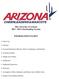 The University of Arizona Cheerleading Tryouts INFORMATION PACKET