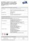 MATERIAL SAFETY DATA SHEET QUIK CONCRETE CLEANER (SOS) QKSOS500ML, QKSOS2L, QKSOS5L, QKSOS20L Issue Date: 23 May 2014 Page 1 of 5