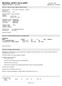 MATERIAL SAFETY DATA SHEET FILE NO.: 378 NAME OF PRODUCT BIO-STAT MSDS DATE: 12 /18 /06