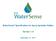 WaterSense Specification for Spray Sprinkler Bodies. Version 1.0