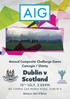 Annual Composite Challenge Game Camogie / Shinty. Dublin v Scotland 15 TH JULY, 2.00PM NA FIANNA GAA MOBHI ROAD, DUBLIN 9. Réiteoir: Karl O Brien