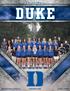 TABLE of CONTENTS DUKE VOLLEYBALL. 1 Quick Facts. 24 Junior Middle Blocker. Christina Vucich Senior Rightside Hitter. 2 Schedule