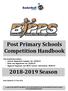 Post Primary Schools Competition Handbook
