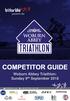 Woburn Abbey Triathlon: Sunday 9 th September 2018