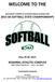 WELCOME TO THE WIAA/DAIRY FARMERS OF WASHINGTON/LES SCHWAB TIRES A SOFTBALL STATE CHAMPIONSHIPS. May 29-30, 2015