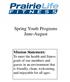 Spring Youth Programs June-August