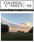 COLONIAL C NNECT. Colonial Country Club Thomasville, NC November 2018 Newsletter